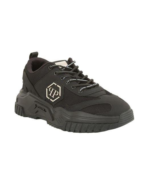 Philipp Plein Black Sneakers for men