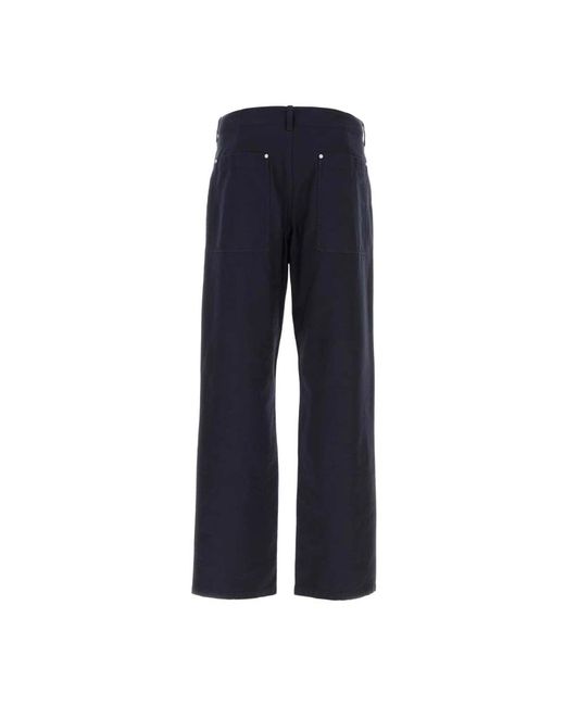 Straight Trousers Givenchy de hombre de color Blue