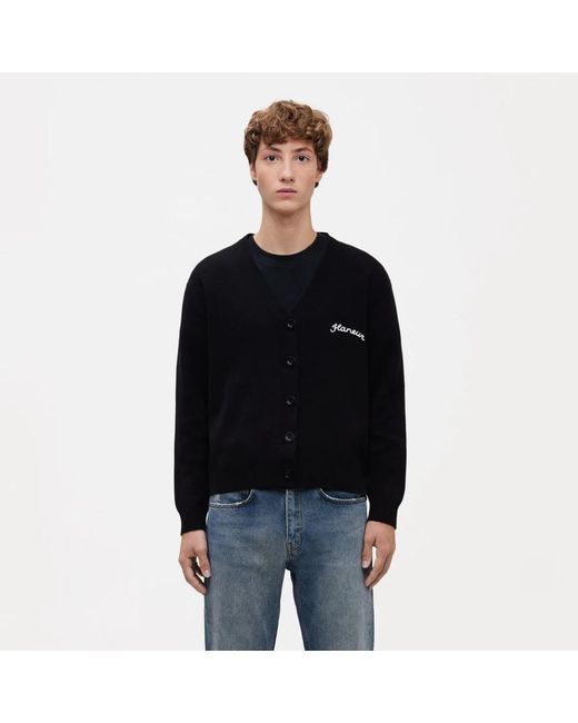 Cardigans flâneur de hombre de color Black