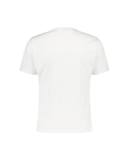 North Sails Rundhals bedrucktes t-shirt in White für Herren