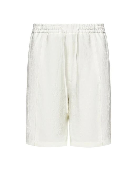 Emporio Armani White Casual Shorts for men