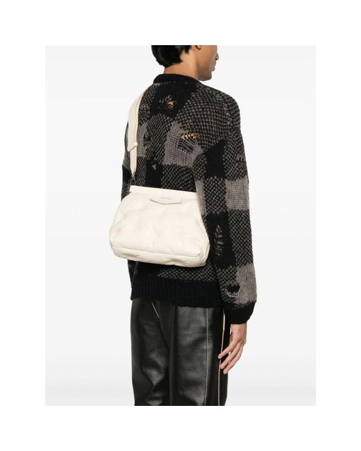 Maison Margiela White Shoulder Bags