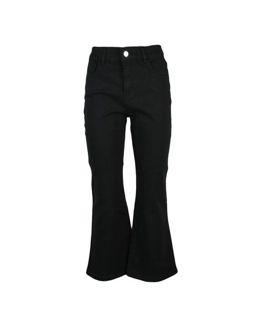Flared Jeans Marella en coloris Black