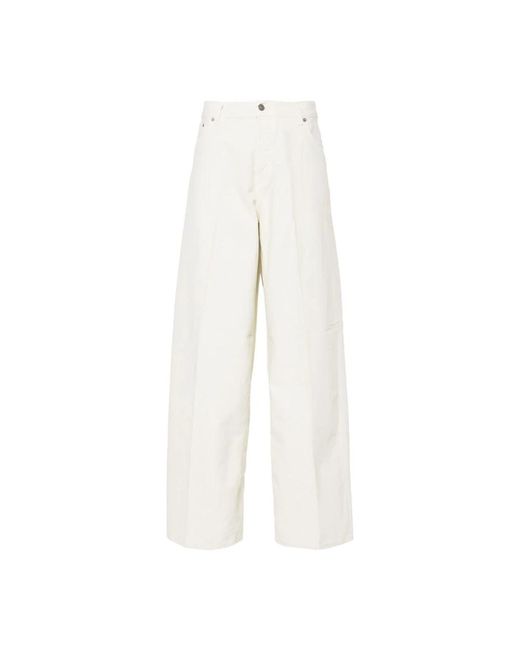 Wide jeans Haikure de color White