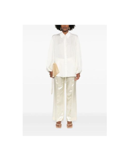 Khaite White Shirts