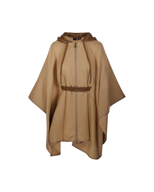 Moncler Brown Ponchos