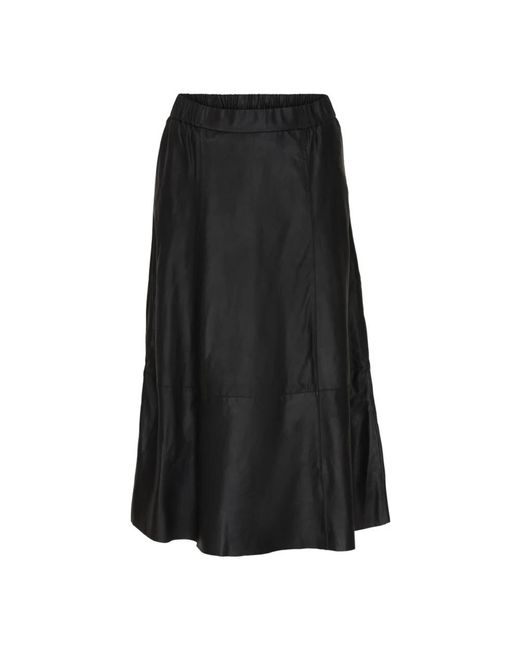 Btfcph Black Leather Skirts