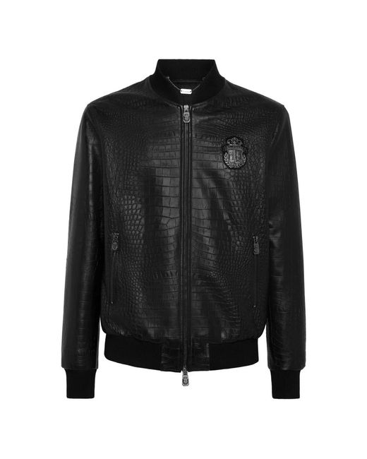 Bomber Jackets Billionaire de hombre de color Black