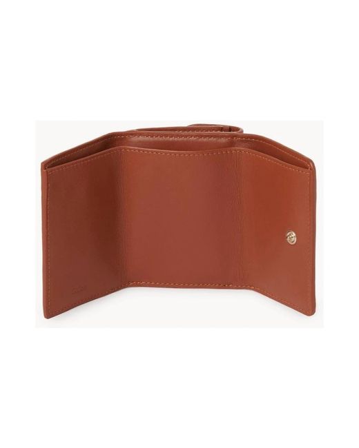 Wallets & Cardholders Chloé en coloris Brown