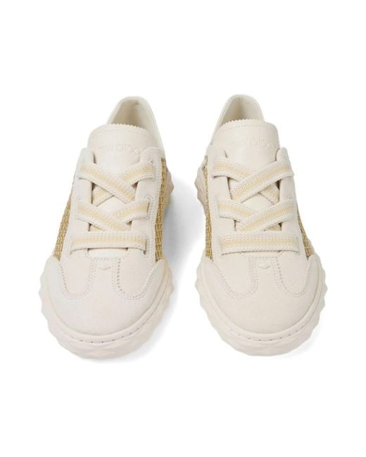Jimmy Choo Natural Sneakers