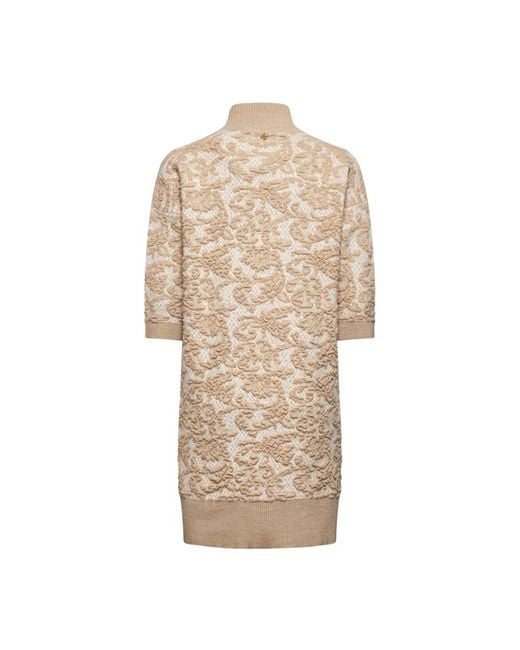 Knitted Dresses Silvian Heach en coloris Natural