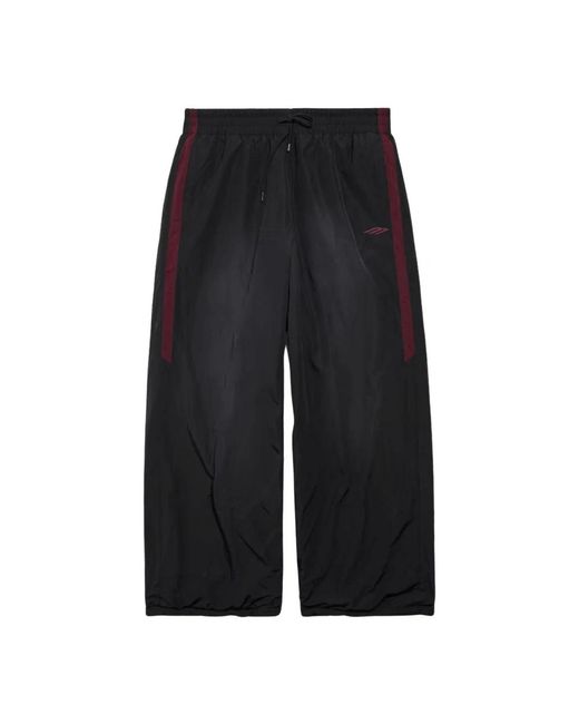 Balenciaga Black Wide Trousers for men