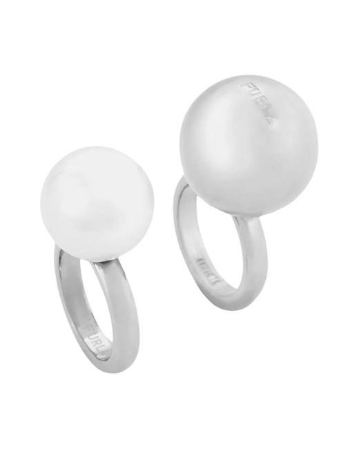 Furla White Rings