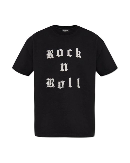 Zadig & Voltaire T-Shirts in het Black voor heren