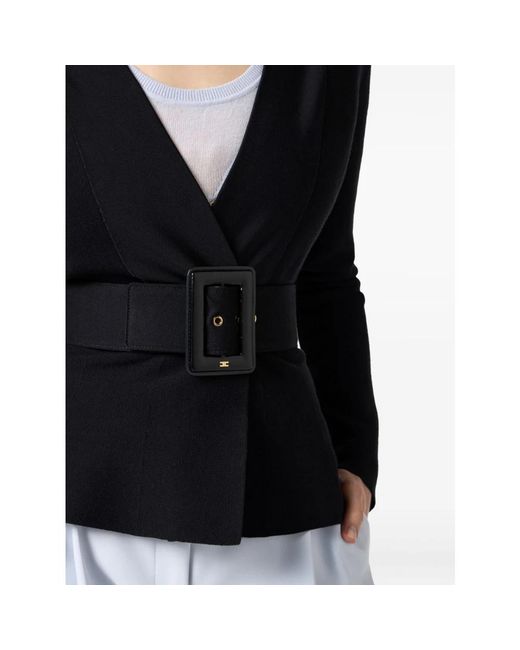 Elisabetta Franchi Black Blazers