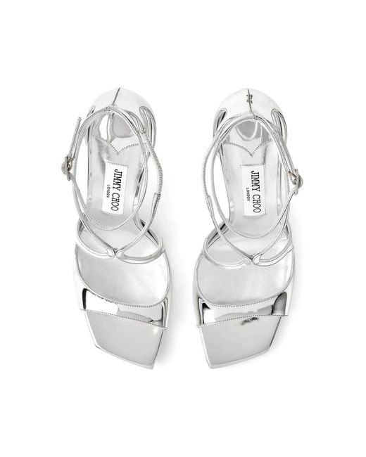Jimmy Choo White Sandals