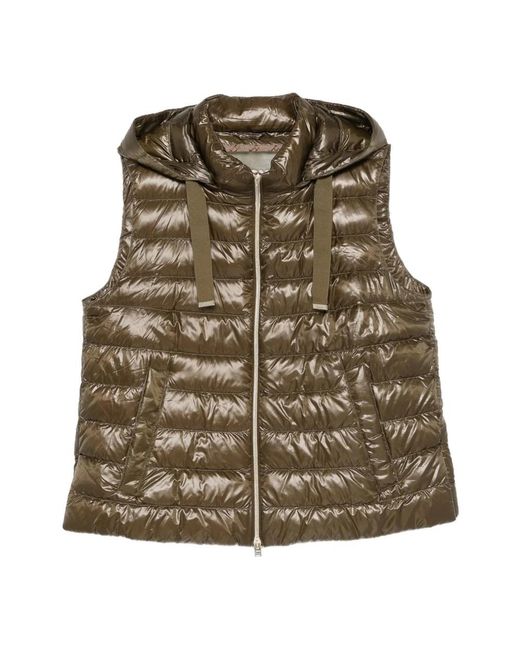 Herno Green Vests