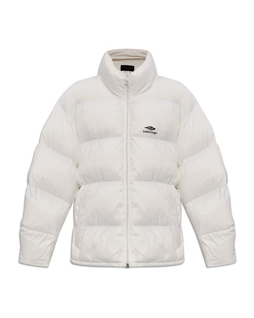 Balenciaga White Skibekleidungskollektion daunenjacke
