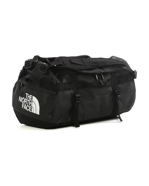 The North Face Schwarze wasserabweisende reisetasche mit verstellbaren riemen in Black für Herren