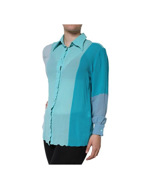 Dolce & Gabbana Blue Shirts