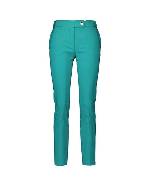 Rinascimento Green Slim-Fit Trousers