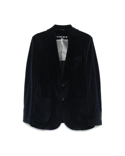 Circolo 1901 Black Blazers for men