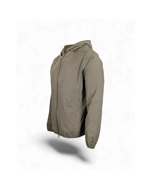 Save The Duck Gray Light Jackets for men