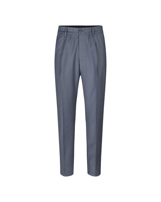 Drykorn Blue Suit Trousers for men
