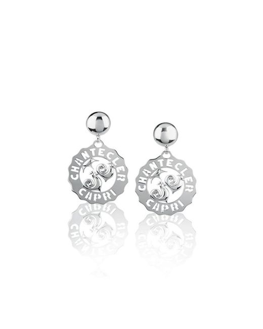 Chantecler White Earrings