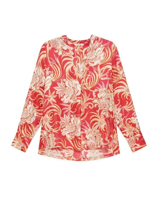 Blouses di Maliparmi in Red