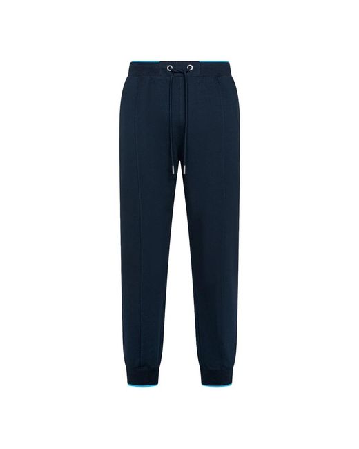 Sun 68 Small Stripes Sweatpants in het Blue voor heren