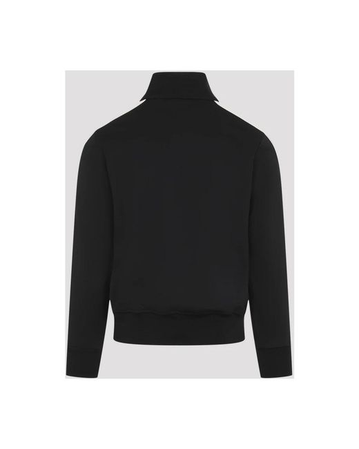 Palm Angels Black Zip-Throughs for men