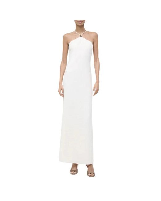 Staud Kleedjes ,Wit ,Calla Dress in het White