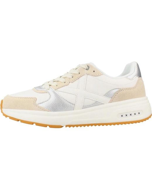 Munich White Aurea 01 Sneakers