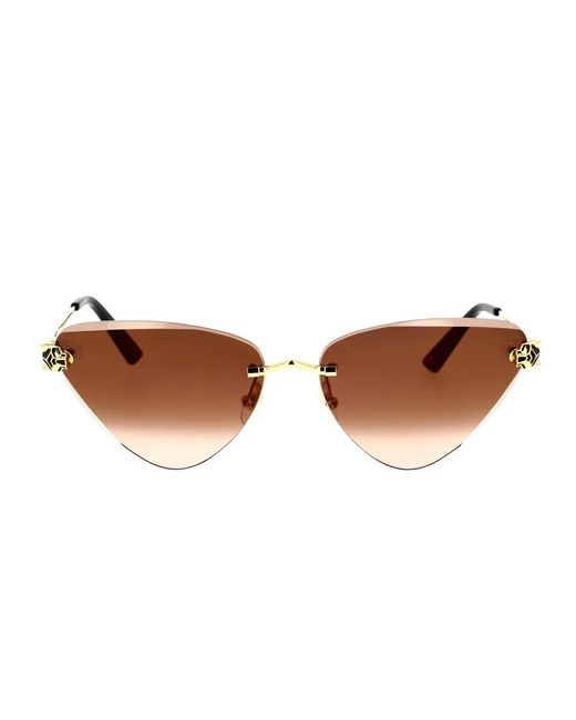 Cartier Brown Sunglasses