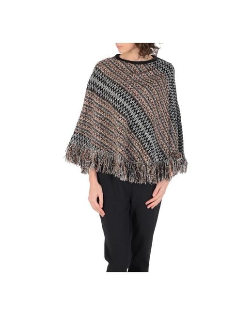 Missoni Gray Ponchos