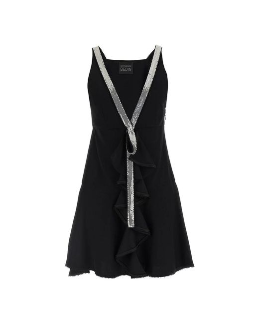 Giovanni bedin Black Short Dresses