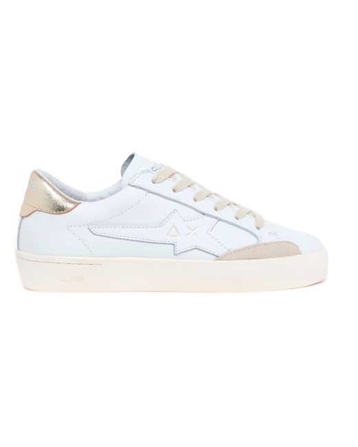 Sun 68 Katy Leather in het White