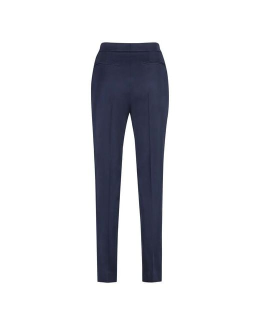 Slim-Fit Trousers PT Torino en coloris Blue