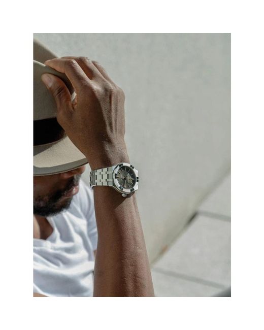 Maurice Lacroix Aikon Automatic Date 42Mm in het Metallic voor heren