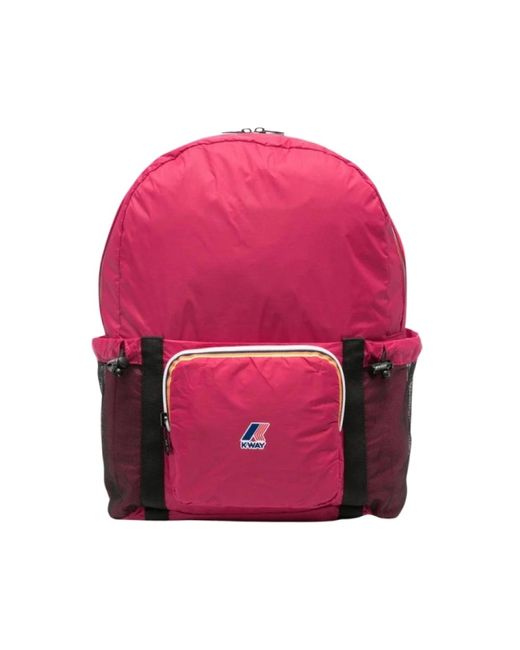 K-Way Pink Leichter rucksack le vrai 3.0