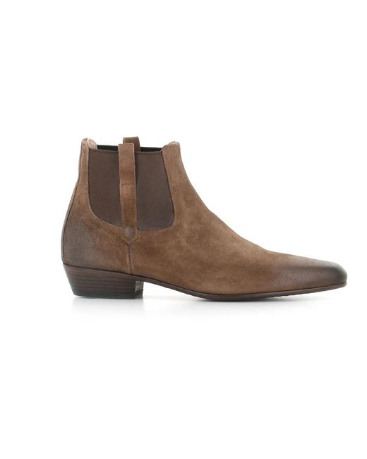 Pantanetti Brown Cowboy Boots