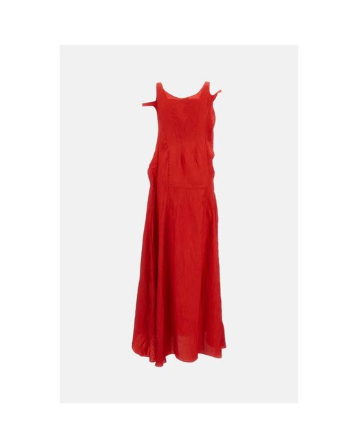 Plan C Red Maxi Dresses