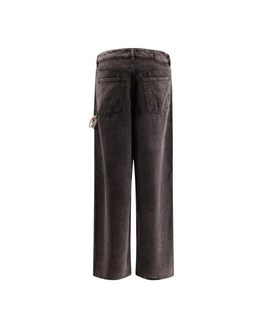Pinko Brown Wide Jeans