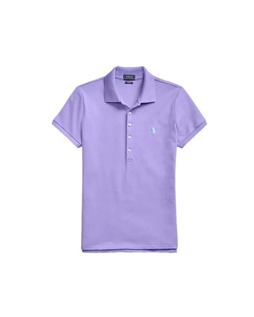 Polo Ralph Lauren Purple Polo Shirts