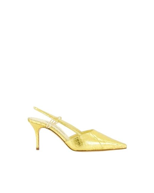 Manolo Blahnik Yellow Pumps