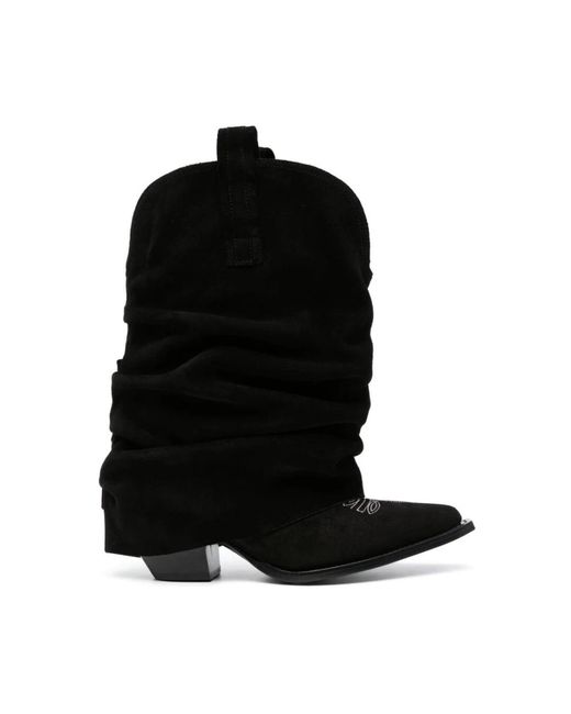 R13 Black Winter boots