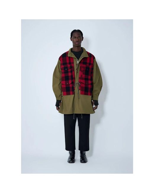 Junya Watanabe Red Coats for men