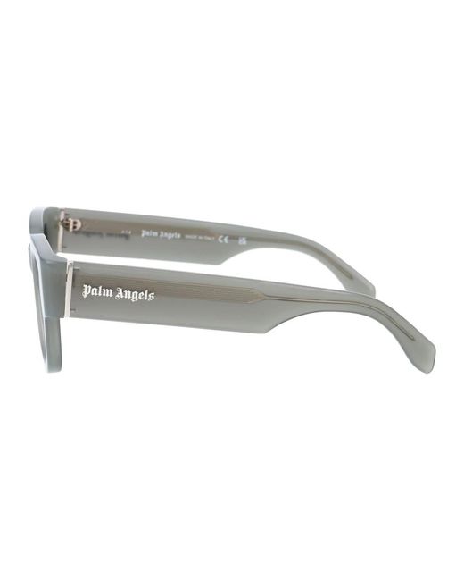 Palm Angels Gray Monterey stylische sonnenbrille für sonnige tage