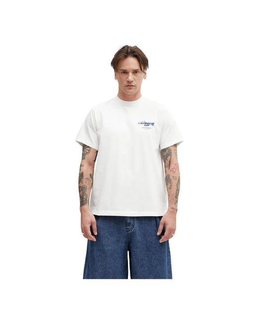Adererror T-Shirt 0104 in het White voor heren